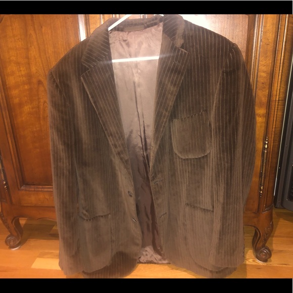 brown versace men’s jacket